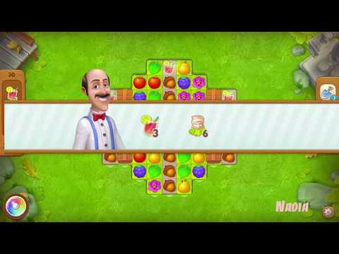 Gardenscapes Level 30. No Boosters used