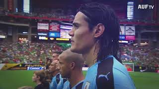 100 partidos Edinson Cavani - Homenaje