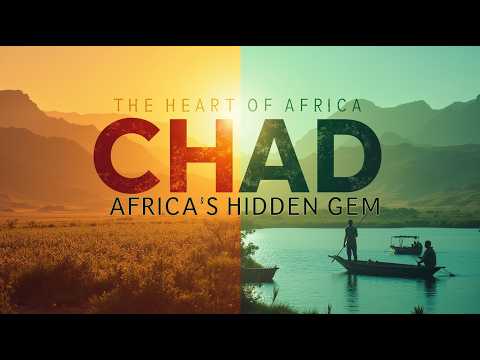 Exploring the Heart of Africa: Aerial View of Lake Chad