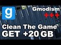 Clean Your Garry S Mod Folder How To Remove Unused Addons Server Downloads Get 20GB