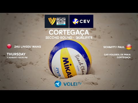 ZHU Lingdi/Wang (CHN) vs Schmitt/Paul (GER) - Beach Pro Tour Cortegaça