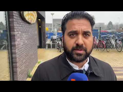 Ricky na afloop van AFC - AMVJ