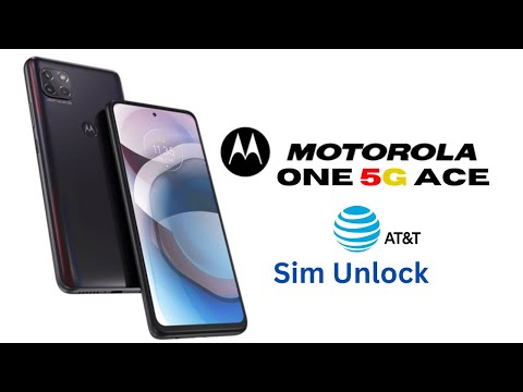 Motorola One 5G Ace Sim Unlock || How to Network unlock Motorola One 5G Ace At&t