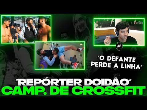 REACT DO RENATINHO: DIOGO DEFANTE NO CAMPEONATO DE CROSSFIT!