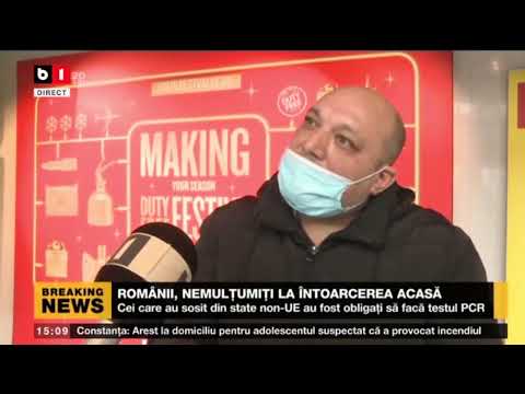 ȘTIRI B1 ORA 15.00 CU DAN GABOR - ROMÂNII, NEMULȚUMIȚI LA ÎNTOARCEREA ACASĂ