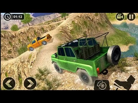 Offroad Jeep Driving Simulator - Luxury SUV 4x4 Prado Stunts - Android Gameplay #2