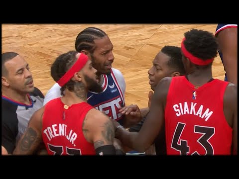 Gary Trent Jr and James Johnson Altercation