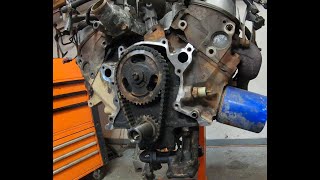 Ford 5.0 5.8 Timing Chain and Front Main Repair Sleeve Replacement