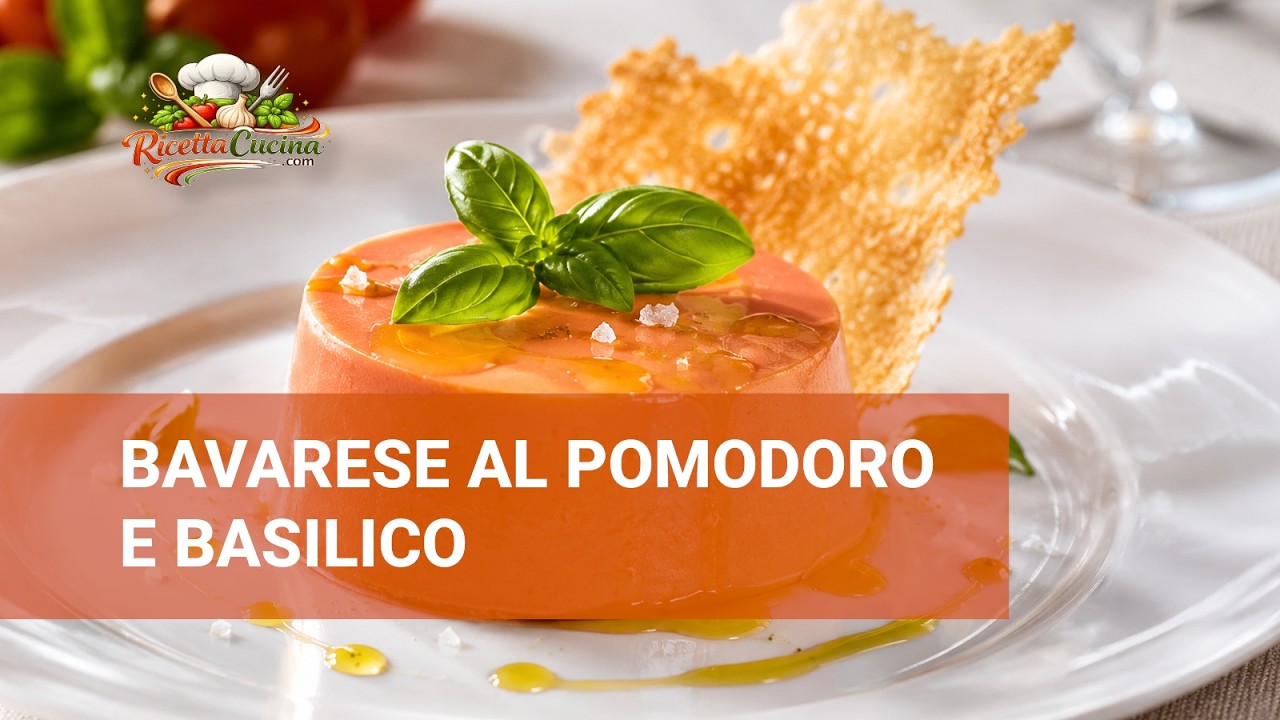 Anteprima video di Bavarese al Pomodoro e Basilico