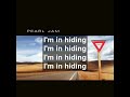 In Hiding-Pearl Jam with lyrics