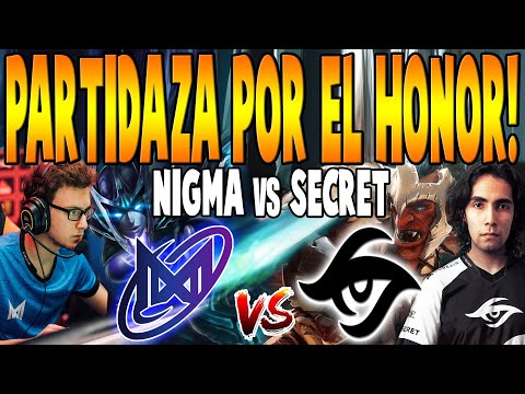 NIGMA vs SECRET [BO3] - Partidaza Por el Honor "Miracle vs Sumail"-DPC WEU TOUR 2 SPRING 2022 DOTA 2