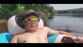 Download lagu Take A  Shower At Mekong Rivers. Mus Da Dej Nab Qhoom  ไปอาบน้ำแม่โขง😂🤣😅 7//28/2025 mp3