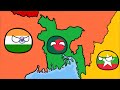History of Bangladesh countryballs