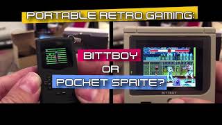 Bittboy vs Pocket Sprite Review: Retrogame Portable Emulators Comparison