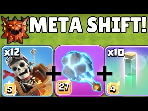 NEW METEOR STAFF Makes DRAGON RIDERS SHINE in the New Meta! | Clash of Clans