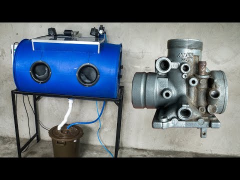 DIY VAPOR BLASTER FOR ALUMINUM PARTS