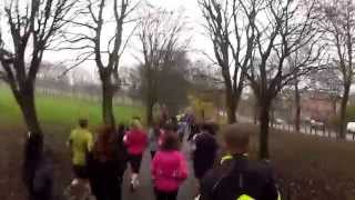 preview picture of video 'Leeds parkrun #375 29/11/2014'
