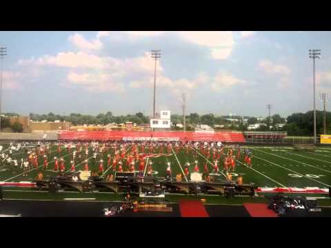 2013 Bluecoats Rehearsal Run-Through (Fairfield, OH  6/25/13)