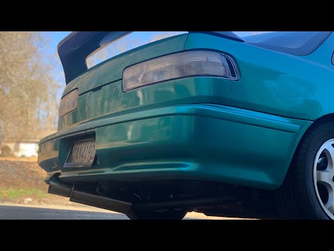 90-93 DA Integra HKS Hi Power Exhaust System Install