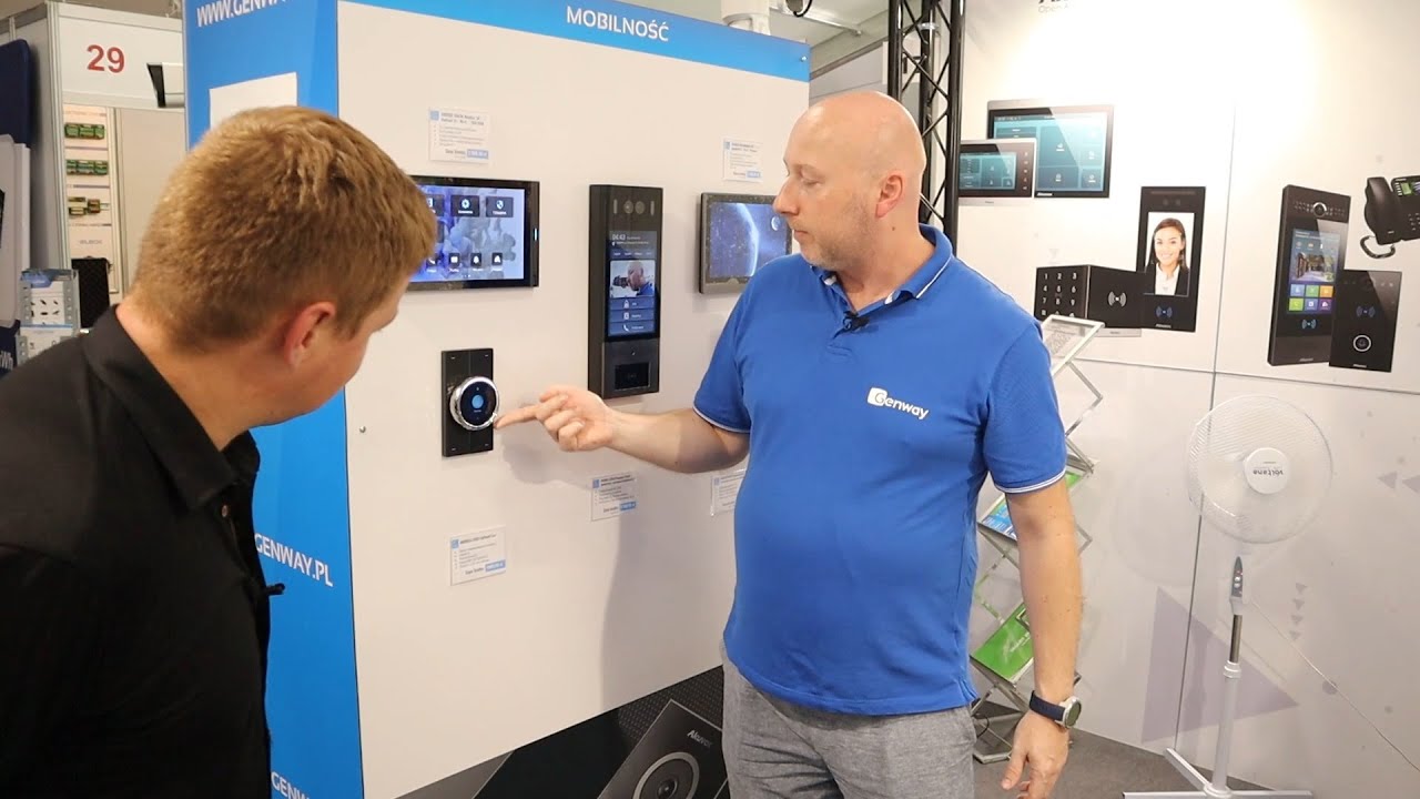 Genway na Energetab 2023 - monitoring Tiandy i Vidline, wideodomofony Akuvox