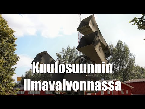 Ilmatorjuntamuseo - Kuulosuunnin ja ilmavalvonnan haasteet sodassa [2/4]