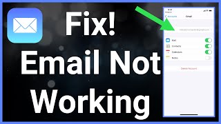 3 Ways To Fix iPhone Email Not Working (2022)