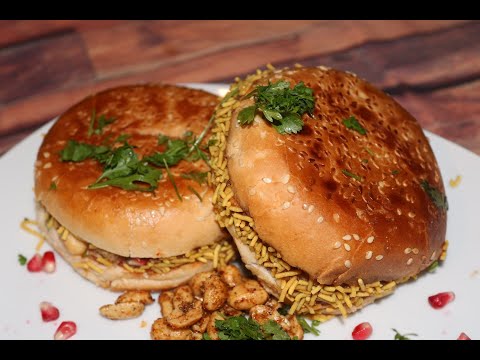 Dabeli Burger | Dabeli Recipe | Street Style Dabeli | D HOME CHEF |