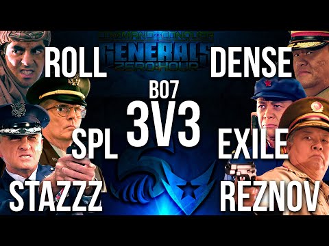 TEAM SPL vs TEAM REZNOV - 3v3 ShockReplays Tournament | Round 1 | GENERALS ZERO HOUR