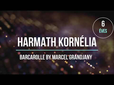 "Баркарола" Марсель Гранжани- ХАРМАТ Корнелия арфа. Barcarolle by Marcel Grandjany- HARMATH KORNÉLIA