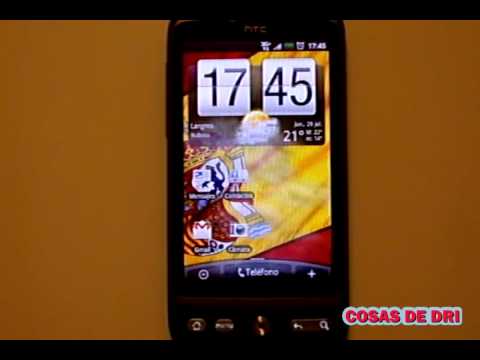 Visualización de meteorología / tiempo en HTC Desire - Review