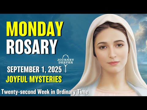 Monday Rosary 💙 Joyful Mysteries of the Rosary 💙 September 1, 2025 VIRTUAL ROSARY