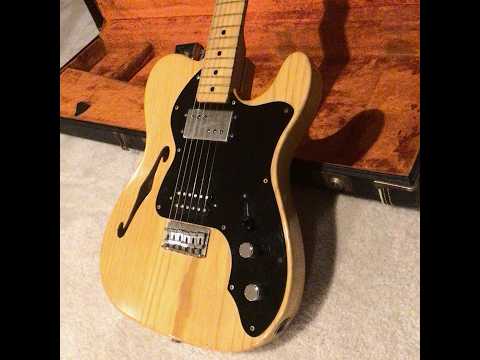 Fender Telecaster Thinline 1972 - 1978 - Natural image 11
