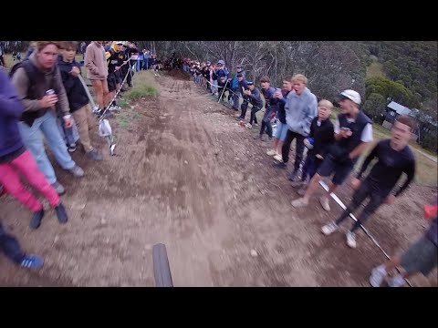 FIRST PLACE RACE RUN! Cannonball Rockshox Australian Open DH!