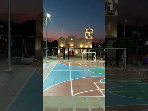 Mi pueblo natal San Zenón Magdalena ⛪️ 💙 🤍 💚