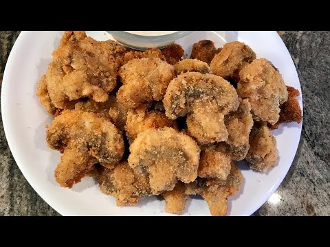 HOW TO MAKE CRUNCHY BREADED MUSHROOM || EASY RECIPE