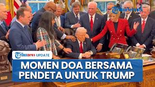 Doa Bersama di Ruang Oval, Pemimpin Agama Minta Kebijaksanaan dan Perlindungan bagi Trump