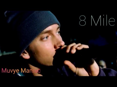 8 Mile - B Rabbit VS. Lil' Tic Rap Battle | Eminem | 8 Mile Cast | Muvye Maniac