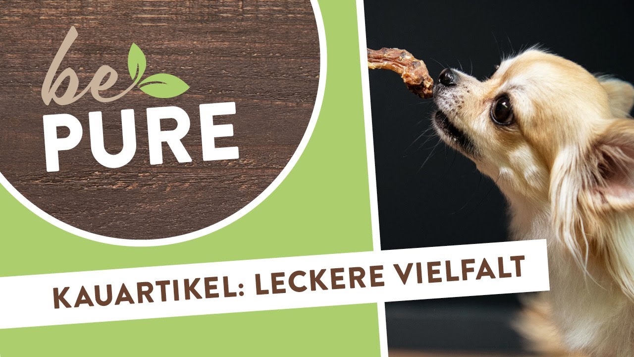 be Pure Kausnack Kaninchenohren mit Fell 100 g