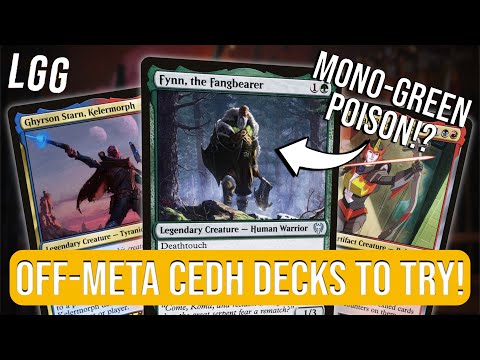 5 OFF-META CEDH DECKS TO TRY! | Artisan Gale, Breena, Fynn, Flamewar, Ghyrson | MTG EDH Commander