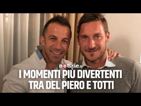 😂⚽ Del Piero vs Totti: gli scherzi più divertenti tra due leggende! 🤣👑