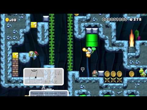 Emerald Cavern Chaos by Daniel - Super Mario Maker - No Commentary 1AC