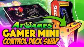 Buy Stuff Arcades Just Made AtGames Legends Ultimate Mini AWESOME! Check Out This Control Deck Swap!