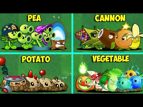 Random 16 Team Plants Vs All Zombies - Who Will Win? - Pvz 2 Battlez v12.1.1