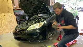 Chasing Down A Major Coolant Leak 2005 Honda Civic EX