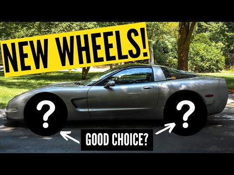 THE CORVETTE GETS NEW WHEELS!!! | DriveHub