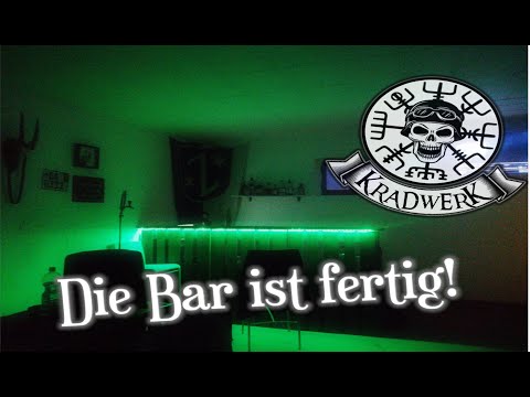 Die letzten Handgriffe in der Kradwerk Bar! + Ankündigung! | WerkstattVlog |