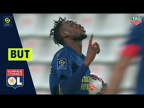 But Tino KADEWERE (90' +2 - OLYMPIQUE LYONNAIS) STADE DE REIMS - OLYMPIQUE LYONNAIS (1-1) 20/21