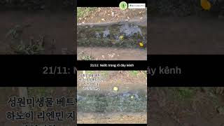 성원미생물 베트남 하노이 리엔민 지역 하천정화(3) 주민인터뷰2  #성원미생물 #베트남 #수질정화