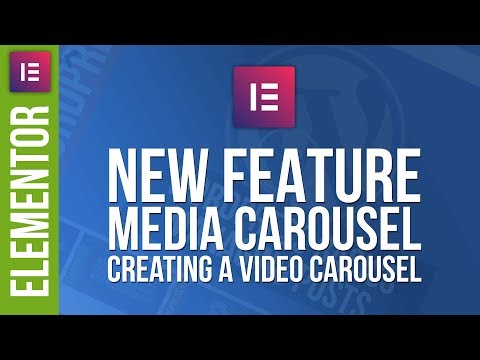 Elementor Pro Video Player with Media Carousel Tutorial