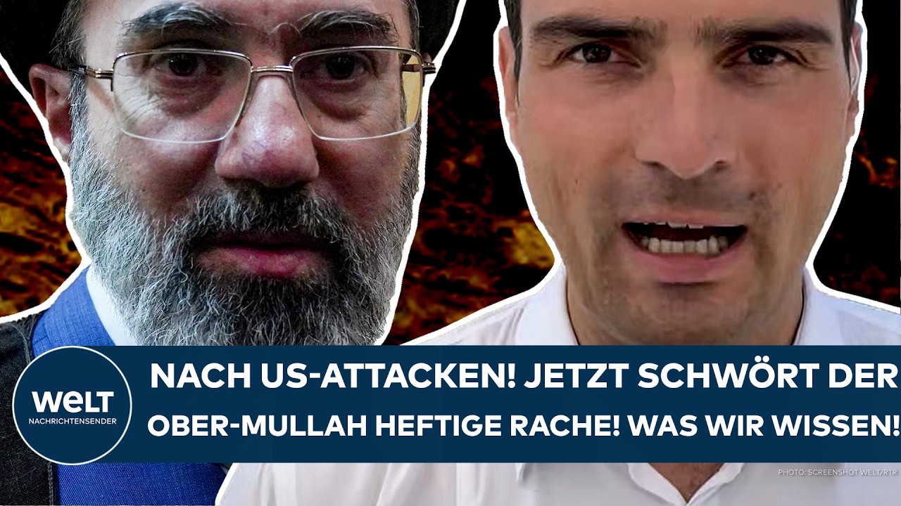 IRAN-KRIEG: Nach US-Attacken! "Die Drohung eines Vergeltungsschlags!" Ober-Mullah will Rache!